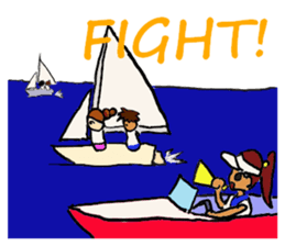 yacht sticker #7423568