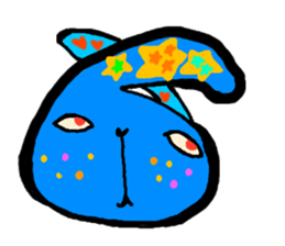 rabbit!!!!! sticker #7423897