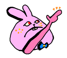 rabbit!!!!! sticker #7423898