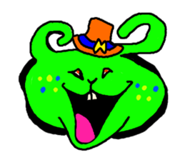 rabbit!!!!! sticker #7423902