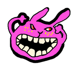 rabbit!!!!! sticker #7423908