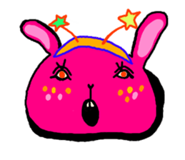 rabbit!!!!! sticker #7423909