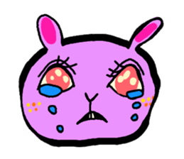 rabbit!!!!! sticker #7423911