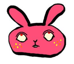 rabbit!!!!! sticker #7423912