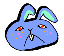 rabbit!!!!! sticker #7423915