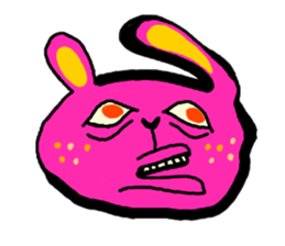 rabbit!!!!! sticker #7423917