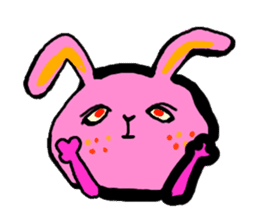 rabbit!!!!! sticker #7423918