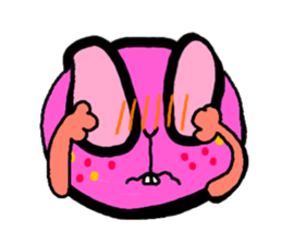 rabbit!!!!! sticker #7423922