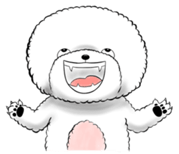 Bichon Frise "Noobie" Part II sticker #7424257
