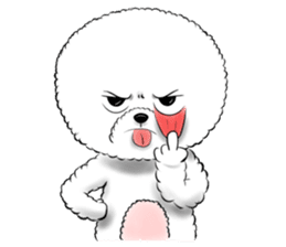 Bichon Frise "Noobie" Part II sticker #7424262