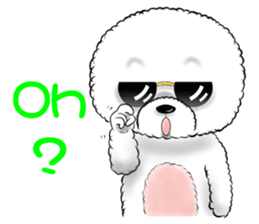 Bichon Frise "Noobie" Part II sticker #7424279