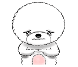 Bichon Frise "Noobie" Part II sticker #7424281