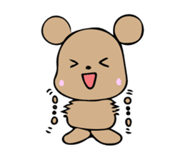 Cute Bear from Kansai sticker #7424311