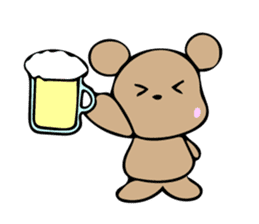 Cute Bear from Kansai sticker #7424312
