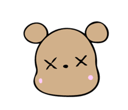 Cute Bear from Kansai sticker #7424314