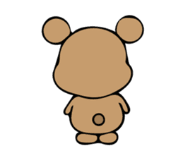 Cute Bear from Kansai sticker #7424323