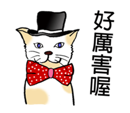 Funny Cat Stickers sticker #7424646