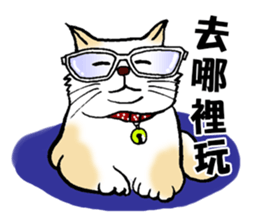 Funny Cat Stickers sticker #7424652