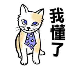 Funny Cat Stickers sticker #7424675