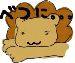 animal sticker lion&rabbit sticker #7424724