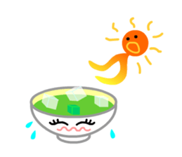 Ryoku of matcha is calm and tough. sticker #7425249