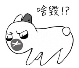 Black Sheep and Pink Monster sticker #7425296