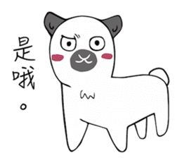 Black Sheep and Pink Monster sticker #7425308