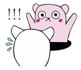 Black Sheep and Pink Monster sticker #7425320