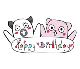 Black Sheep and Pink Monster sticker #7425323