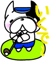 French bulldog Boss sticker #7426337