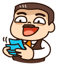 Chairman Wang sticker #7426369