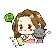 Nana's Life with Miss Mo (japanese) sticker #7426741