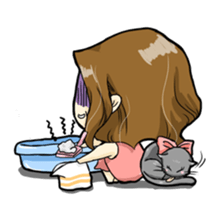 Nana's Life with Miss Mo (japanese) sticker #7426748