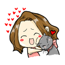 Nana's Life with Miss Mo (japanese) sticker #7426753