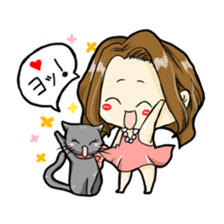 Nana's Life with Miss Mo (japanese) sticker #7426763