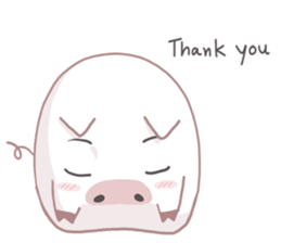 Do-Do Pig  (  Eng Ver. ) sticker #7426811