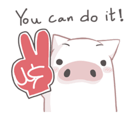 Do-Do Pig  (  Eng Ver. ) sticker #7426818