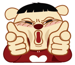 Xi Bu Bear(Funny) sticker #7426969