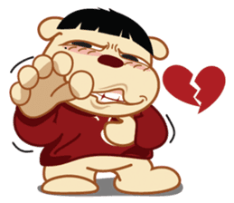 Xi Bu Bear(Funny) sticker #7426972