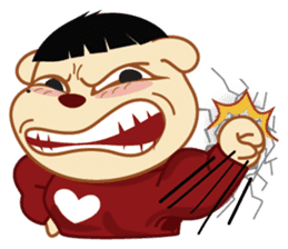 Xi Bu Bear(Funny) sticker #7426979