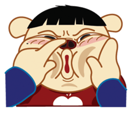 Xi Bu Bear(Funny) sticker #7427002