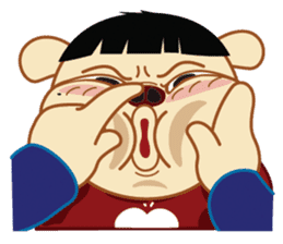 Xi Bu Bear(Funny) sticker #7427002