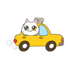milktea Cat everyday life sticker #7427030