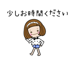 Elegant and cute adult sticker sticker #7427102