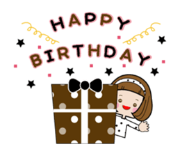 Elegant and cute adult sticker sticker #7427112