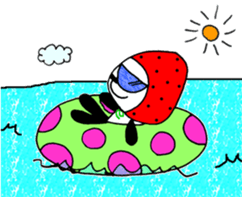 STRAWBERRY PANDA Part 3 sticker #7427164