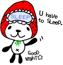 STRAWBERRY PANDA Part 3 sticker #7427170