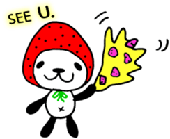 STRAWBERRY PANDA Part 3 sticker #7427175