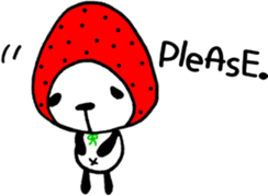 STRAWBERRY PANDA Part 3 sticker #7427184