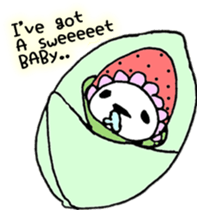 STRAWBERRY PANDA Part 3 sticker #7427191